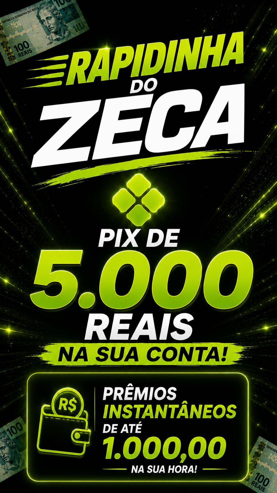 RAPIDINHA 5K NO PIX